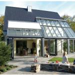 Comfortable Customized Sunbathing Room , Aluminum Alloy Sunshine Sunroom