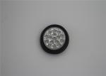 12V/24V 4inch round truck LED rear light, stop/amber combination lamp
