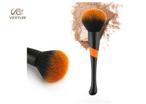 Quality Horse Hair Plastic Handle 155MM Facial Makeup Brushes wholesale
