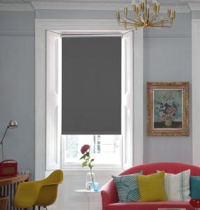 Quality Plain Fabric Blackout Roller Blinds Translucent wholesale