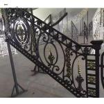 Casting Iron Gate Stair Railing Balcony Handrail Wrought Iron Fence Ornamental
