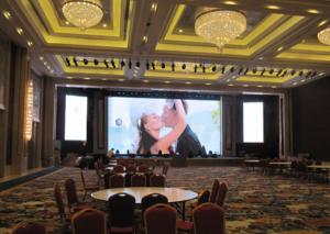 Quality Indoor Large Led Display Panels , Bright Led Display 1/8 Scan Drive Duty wholesale