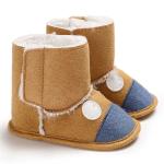 Wholesale Warm plush Winter snow 0-2 years boy and girl prewalker outdoor baby