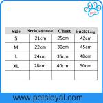 Manufacturer OEM Wholesale Summer Cool Pet Dog Coat Dog Clothing