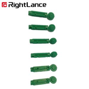 Quality Sterlie Green Twist Blood Lancet For Glucose Testing Safety Cap Blood Glucose Lancing Device wholesale