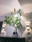 Artificial Green Plant Simulated Hanging Bell Flower Branch Interior Tabletop