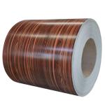 Wood design ppgi 0.36x1250mm / wood steel coils zinc 100