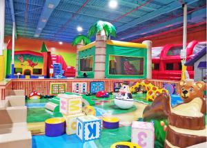 Quality SGS Certificated Indoor Inflatable Play Park , Inflatable Entertainment Center wholesale