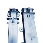 Hot Dip Galvanized High Mast Lighting Pole For Stadium Lighting