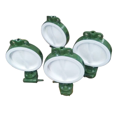 D371F4-16C fully lined tetrafluoroethylene clip butterfly valve