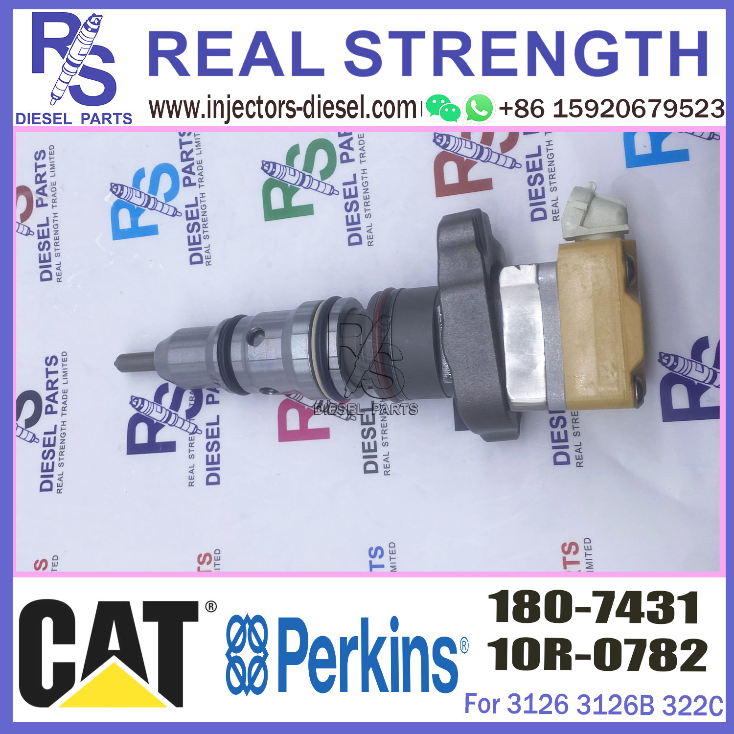 3216 injector High Quality 180-7431 1807431 Common Rail Diesel Injector Diesel Fuel Injector nozzle