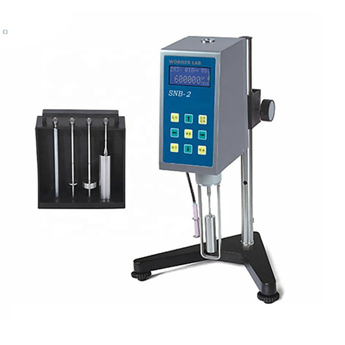 CE ISO Electronic Viscosity Tester / Digital Display Rotational Viscometer 220V