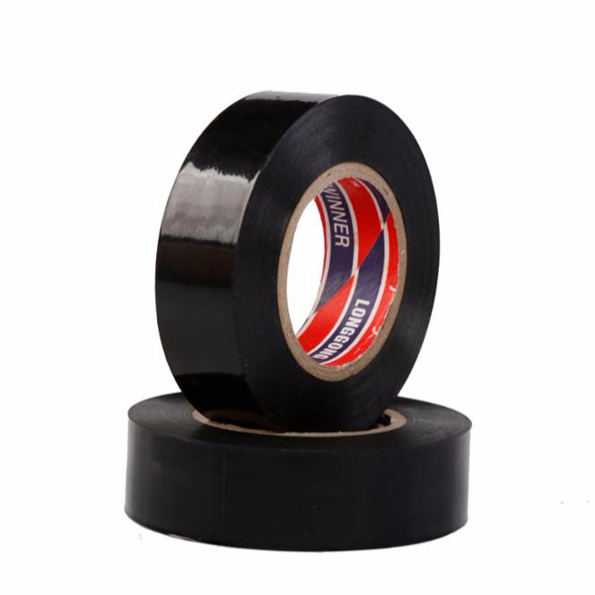 OEM Electrical Insulation Black PVC Tape 19mm Roll