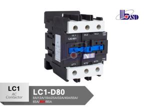 Quality Plastic Magnetic Ac Contactor With Coil Voltage 220 Volt 80A OEM Service wholesale