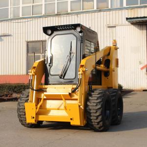 Quality EPA CE China Diesel Engine Mini Shovel Wheel Skid Steer Loaders wholesale