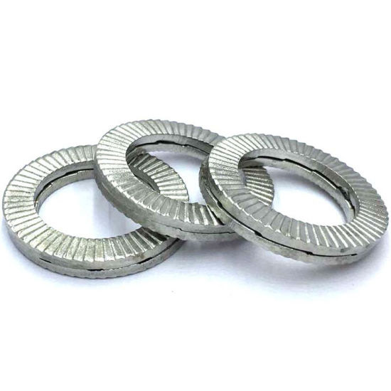 M3-M130 Stainless Steel Double Fold Self Lock Wedge Lock Washer DIN25201