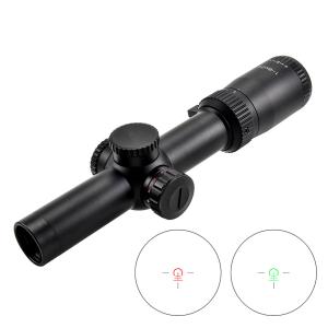 Quality 1-6x24 Black Tactical Glass Etched Reticle Optics Scope for Hunting LPVO Sight Versatile wholesale