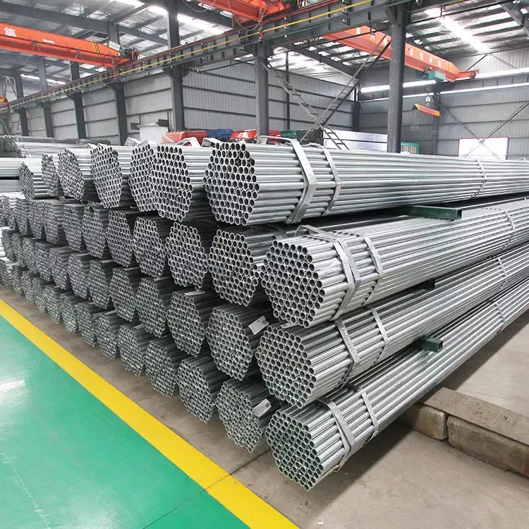 Greenhouse Pre Galvanized Steel Pipe ASTM 0.5m-23m Long 20MM-508MM OD