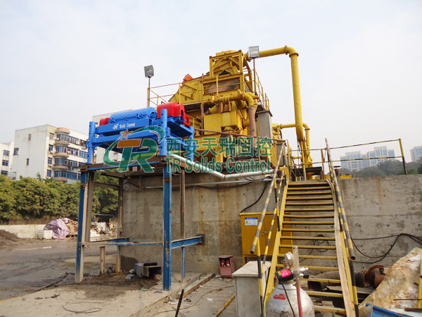 120m3/h Compact Drilling Mud System for TBM Project / Tunnel Boring Machine Mud System