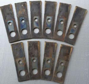 Quality High Striking Resistance Hammer Mill Beaters With Alloy Steel wholesale