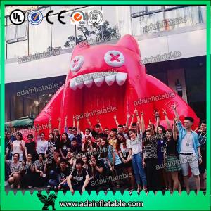 Quality Advertising Inflatable Cat Animal Custom Inflatable DevCat wholesale