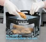 Hot Deli bag Chicken stand up pouch bag, matt transparent frozen chicken BOPP