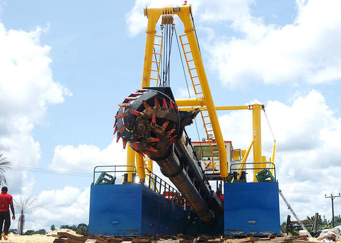 1.3m Hydraulic Cutter Suction Dredger With Cummins Engine