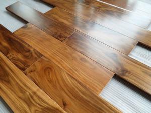 Quality Solid asian walnut hardwood flooring wholesale