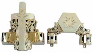 Quality Gold Color Casket Ornament Coffin Corner 12# LG In Light Gold Color 18K wholesale