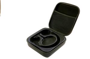 Quality hard EVA case portable for wireless blue tooth earphone case storage box for the headphone, music instrument wholesale