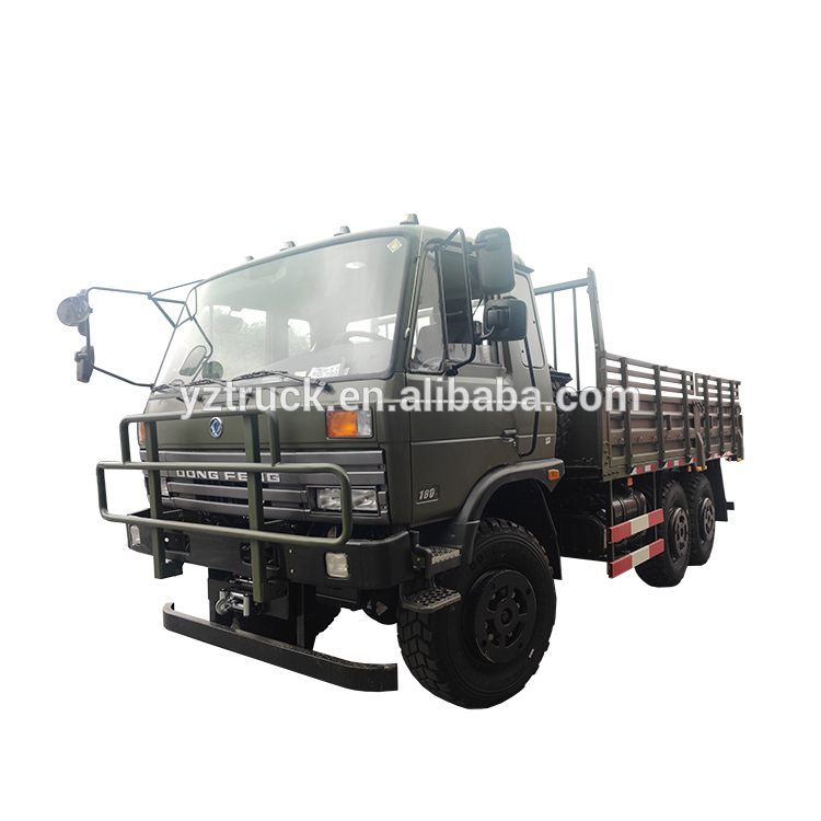 Half a Row Seat Rows 4X4 Off-Road Desert Transport Truck for Euro 3 Emission Standard