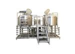 2HL Food Grade Pilot Brewing Equipment SS304 Fabrication With 50MM PU Insulation