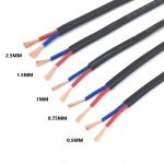PVC Insulated Soft Electrical Cable 0.5mm2 0.75mm2 1mm2 with Flexible Copper