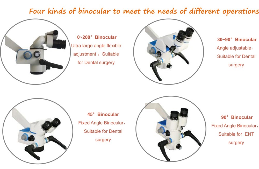 Factory price for the hot selling wall mounted mulitiple operation microscope