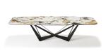Custom Made Marble Modern Dining Room Tables For Hotels / Apartments