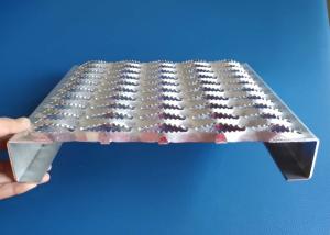 China Safety Gratings 2.0mm 2.5mm Diamond Hole Aluminum Grip Strut Walkway on sale