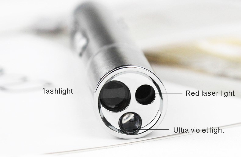 Purple Red White Laser Cat Teaser Interactive Toy Rechargeable Cat Toys