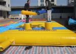 High Tensile Strength Inflatable Sports Games , Blow Up Battle Mat Air Combat
