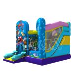 Inflatable Ocean Theme Combo Bounce House With Slide