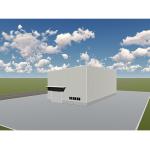 Prefabricated Wide Span Light Steel Structure Industrial Building Steel
