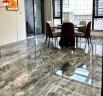 Graphic Design Natural Stone Italian Silver Fir Marble Floor Tile for Living