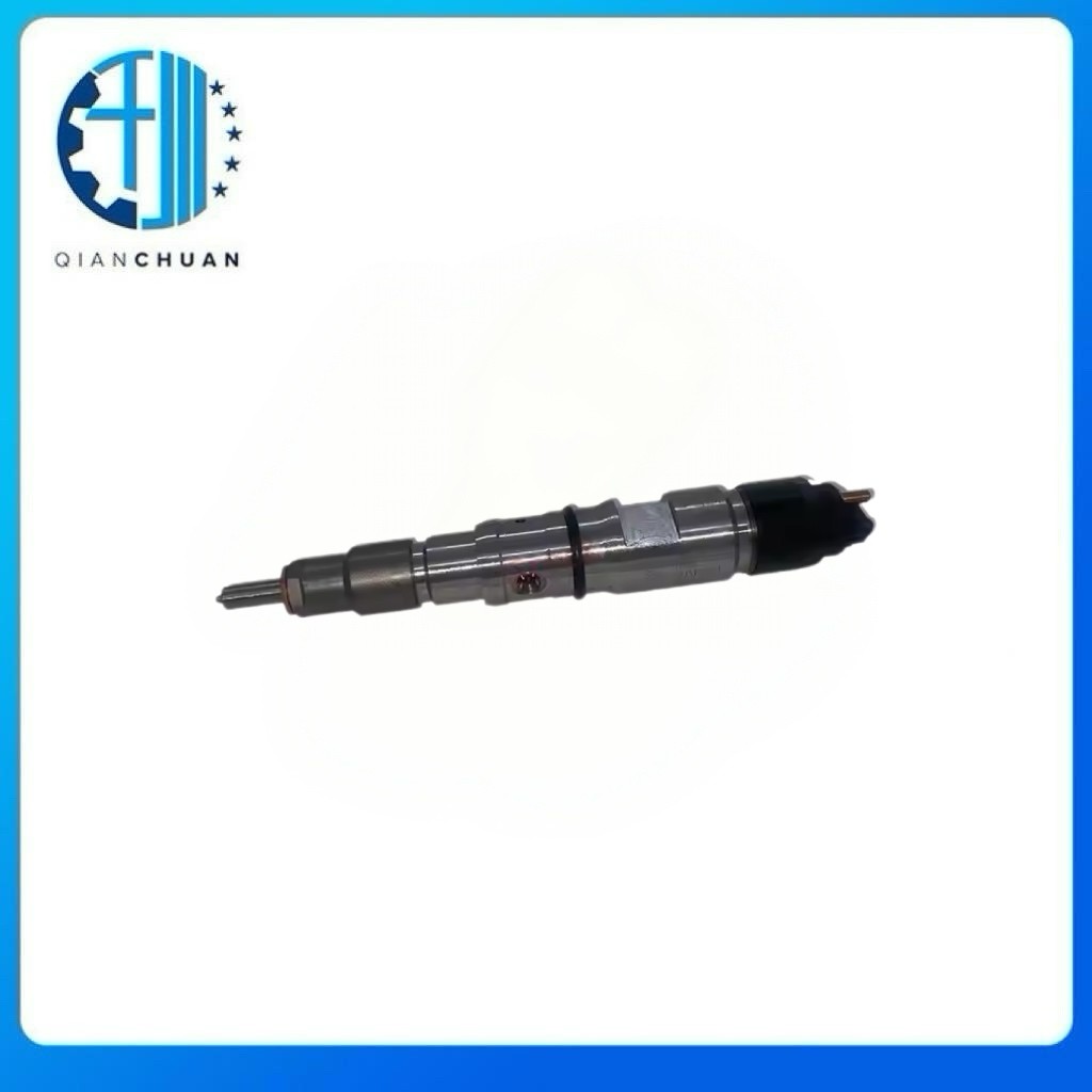 Common Rail Fuel Injector 0445120080 107755-0280 for Doosan DL065 Excavator Engine Spare Parts