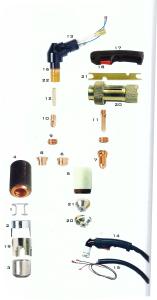 Quality High Speed Plasma Cutting Torch Suiable For All Kinds Hard - To - Cut Metals wholesale