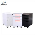 3 Drawers ISO14001 Mobile Vertical Filing Cabinet Mordern