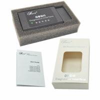 Quality OBDII 327 elm black color with cover goods-with box packaging wholesale