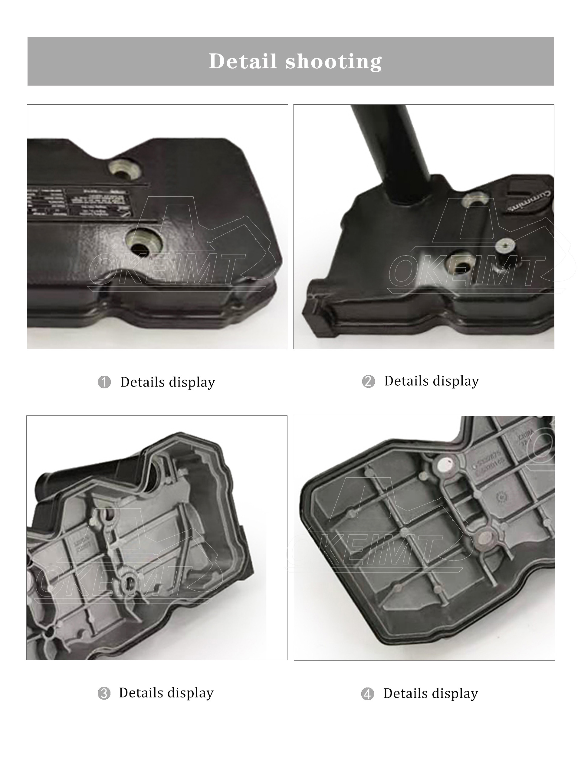 New QSB6.7 Valve Chamber Cover C4939895 Engine Valve Cover: Professional Manufacturing and Quality Assurance
