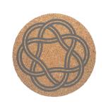 Multipurpose Printed Natural Cork Coasters Wearproof Eco