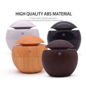 Quality Wood Grain Plastic Lamp Cover USB Aromatherapy Diffuser wholesale