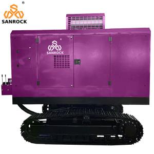 Quality Steel Crawler Air Compressor Machine Mining Screw Air Compressor Diesel Air Compressor wholesale