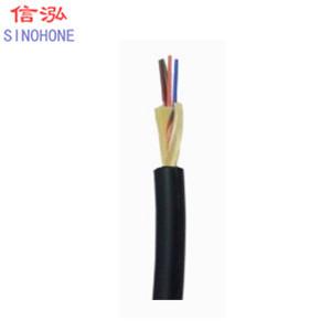 2 4 6 Core Inside Fiber Optic Cable Long Distance Corrosion Resistant Water